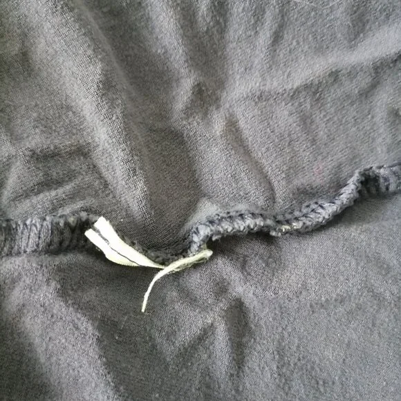 Old Navy Womens Navy Blue Long Sleeve Polka Dot Comfy Swing Dress Size Large - Picture 7 of 7